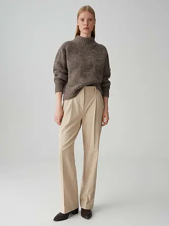OPUS PANTS | Pantalon coupe évasée MOIRA | beige